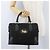 Céline Borsa a mano Celine C Sulky in tela nera e oro Auth ep13854 Nero D'oro - vista 22