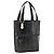 SAINT LAURENT Borsa a mano in pelle embossata Nera Oro Auth BSZ274 Nero D'oro