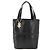 SAINT LAURENT Borsa a mano in pelle embossata Nera Oro Auth BSZ274 Nero D'oro - vista 2