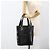 SAINT LAURENT Borsa a mano in pelle embossata Nera Oro Auth BSZ274 Nero D'oro - vista 20