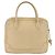 CHANEL Borsa a Mano in Pelle Caviar Crema Oro CC Auth 174548 D'oro Crudo - vista 2