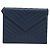 SAINT LAURENT Borsa a Spalla in Pelle Blu Navy Oro Auth 173693 D'oro - vista 2