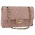 Bolso de hombro matelasse CHANEL de piel caviar rosa dorado CC Auth ka3129SAV