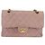 Bolso de hombro matelasse CHANEL de piel caviar rosa dorado CC Auth ka3129SAV - vista 13