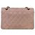 Bolso de hombro matelasse CHANEL de piel caviar rosa dorado CC Auth ka3129SAV - vista 2
