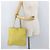 Borsa Tote PRADA in nylon giallo oro Auth ARZ128 D'oro - vista 27