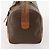 Céline Borsa Boston in tela Macadam CELINE in pelle PVC marrone oro Auth ki6500 D'oro - vista 3