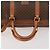 Céline Borsa Boston in tela Macadam CELINE in pelle PVC marrone oro Auth ki6500 D'oro - vista 7