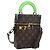 LOUIS VUITTON Sac à bandoulière Monogram Vertical Box Trunk M59664 LV Auth ARZ543SAM Monogramme