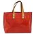 LOUIS VUITTON Monogram Vernis Reade PM Borsa a Mano Rossa M91088 LV Auth ka3053 Rosso - vista 13