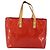 LOUIS VUITTON Monogram Vernis Reade PM Borsa a Mano Rossa M91088 LV Auth ka3053 Rosso - vista 2