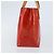 LOUIS VUITTON Monogram Vernis Reade PM Borsa a Mano Rossa M91088 LV Auth ka3053 Rosso - vista 4