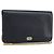 Borsa in tela a nido d'ape Christian Dior con catena in pelle nera e oro Auth ka3067