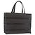 Céline Borsa a mano in tela Macadam CELINE in pelle PVC nera e oro Auth ka3121 Nero D'oro