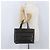 Céline Borsa a mano in tela Macadam CELINE in pelle PVC nera e oro Auth ka3121 Nero D'oro - vista 28