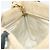 Borsa tote standard CHANEL in tela beige con CC dorato Auth BSZ077 D'oro - vista 20