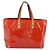 LOUIS VUITTON Monogram Vernis Reade PM Borsa a Mano Rossa M91088 LV Auth mr2154 Rosso - vista 2