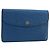 LOUIS VUITTON Clutch Montaigne 23 Epi Blu M52665 LV Auth ep13746