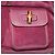 Bamboo Zaino in Bambù GUCCI Camoscio Viola Oro 003 1705 0030 Auth BA10642 D'oro Porpora - vista 25