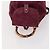 Bamboo Zaino in Bambù GUCCI Camoscio Viola Oro 003 1705 0030 Auth BA10642 D'oro Porpora - vista 6