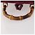 Bamboo Zaino in Bambù GUCCI Camoscio Viola Oro 003 1705 0030 Auth BA10642 D'oro Porpora - vista 7