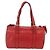 Chloé Chloe Tote Bag Leder 2in1 Rot Gold Auth BA10946A Golden - Ansicht 3