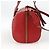 Chloé Chloe Tote Bag Leder 2in1 Rot Gold Auth BA10946A Golden - Ansicht 4