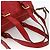 Chloé Chloe Tote Bag Leder 2in1 Rot Gold Auth BA10946A Golden - Ansicht 7