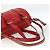 Chloé Chloe Tote Bag Leder 2in1 Rot Gold Auth BA10946A Golden - Ansicht 9