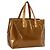 LOUIS VUITTON Monogram Vernis Reade PM Borsa a Mano Bronzo M91146 LV Auth ARZ321