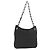 Borsa a spalla in tela GG Gucci con catena in plastica nera e oro 001 4168 Auth BSZ262 Nero D'oro