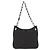 Borsa a spalla in tela GG Gucci con catena in plastica nera e oro 001 4168 Auth BSZ262 Nero D'oro - vista 2