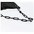 Borsa a spalla in tela GG Gucci con catena in plastica nera e oro 001 4168 Auth BSZ262 Nero D'oro - vista 8