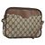 Gucci Borsa a Spalla GG Supreme PVC Beige Oro 007 14 6428 Auth ep13817 D'oro