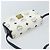 Borsa a spalla MCM Vicetos Logogram in pelle PVC bianca e oro Auth mr2164 Bianco D'oro - vista 6