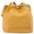 Noe LOUIS VUITTON Borsa a Spalla Petit Noé Epi Gialla M44109 LV Auth ka3115 Giallo - vista 13