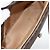 Céline Borsa a Spalla in Tela Macadam CELINE in Pelle PVC Marrone Oro Auth 171040 D'oro - vista 10