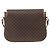 Céline Borsa a Spalla in Tela Macadam CELINE in Pelle PVC Marrone Oro Auth 171040 D'oro - vista 2