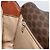 Céline Borsa a Spalla in Tela Macadam CELINE in Pelle PVC Marrone Oro Auth 171040 D'oro - vista 21