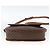 Céline Borsa a Spalla in Tela Macadam CELINE in Pelle PVC Marrone Oro Auth 171040 D'oro - vista 5