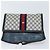 GUCCI GG Supreme Sherry Line Clutch Bag PVC Blu Navy Rosso 84 01 007 Auth ARZ315 - vista 13