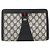 GUCCI GG Supreme Sherry Line Clutch Bag PVC Blu Navy Rosso 89 01 032 Auth 173392 - vista 2