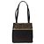 Borsa a Spalla Salvatore Ferragamo in Camoscio Nero e Oro Auth BA11435 D'oro - vista 3