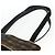 Borsa a Spalla Salvatore Ferragamo in Camoscio Nero e Oro Auth BA11435 D'oro - vista 8