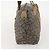 Saint Laurent Borsa Tote in PVC 2 pezzi Grigia Auth fm5232 Marrone - vista 4