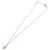 Colar Christian Dior metal tom dourado Auth BA11481 - vista 10