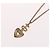 Colar Christian Dior metal tom dourado Auth BA11481 - vista 11