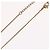 Colar Christian Dior metal tom dourado Auth BA11481 - vista 16