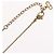 Colar Christian Dior metal tom dourado Auth BA11481 - vista 17