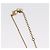 Colar Christian Dior metal tom dourado Auth BA11481 - vista 9